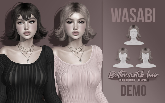 Wasabi // Butterscotch Hair - Demo