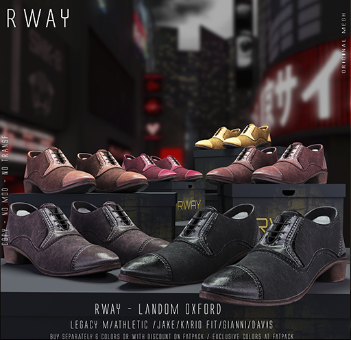 RWAY - Landom Oxford Fatpack
