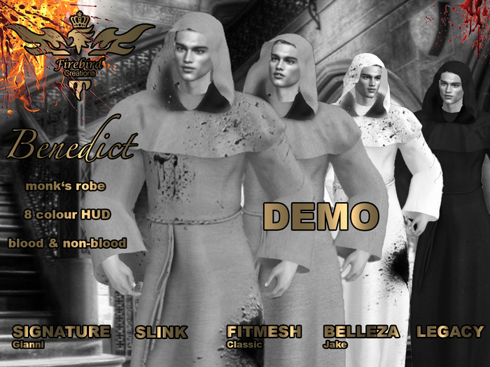 Firebird Benedict Monk's Robe DEMO