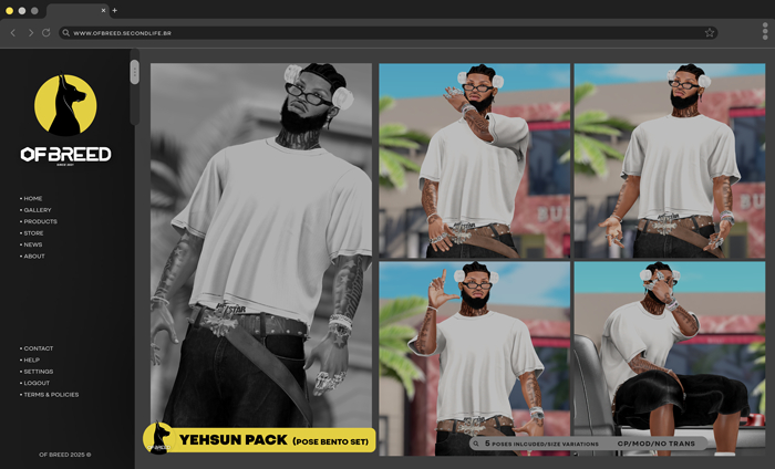 Of Breed: Yehjun Pose Pack ~ Bento for Pics