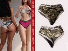 {BAD GIRL} Boxer panties ( Camouflage )