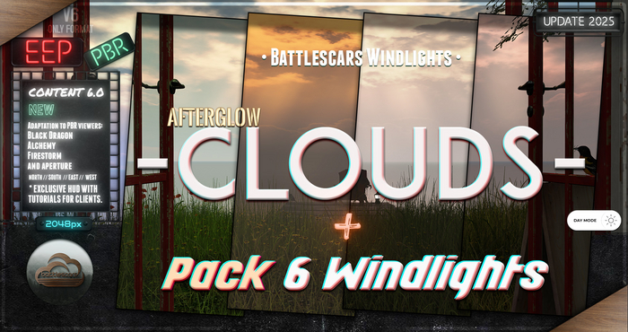 - BATTLESCARS WINDLIGHTS - CLOUDS - AFTERGLOW 6.0 (EEP / PBR)