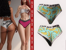 {BAD GIRL} Boxer panties ( Bananas )