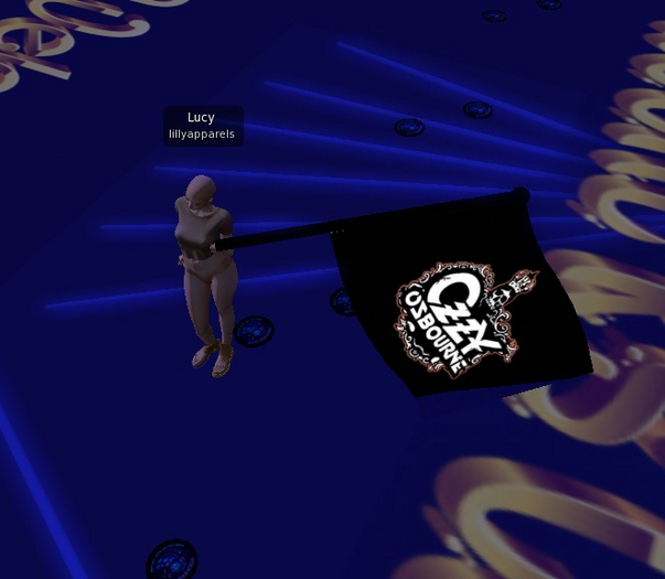 OZZY OSBOURNE FLAG