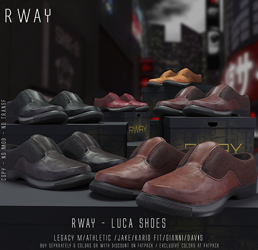 RWAY - Luca Shoes Fatpack
