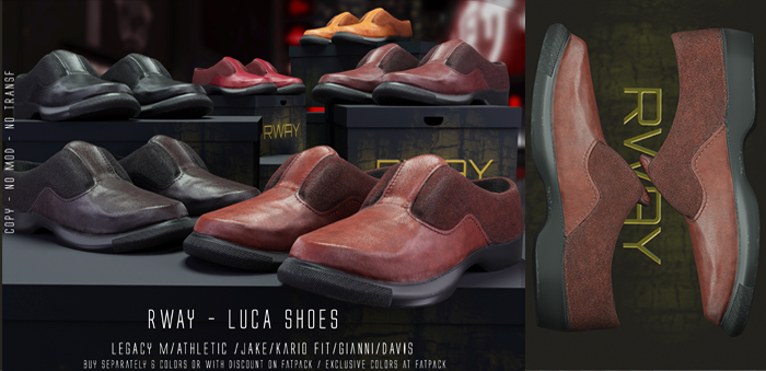 RWAY - Luca Shoes  Chestnut