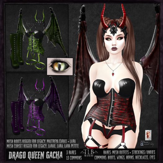 !TLB - Drago Outfit/Red RARE