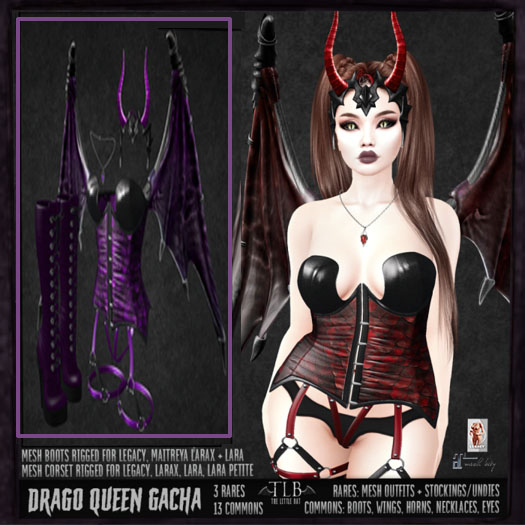 !TLB - Drago Outfit/Purple RARE