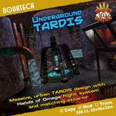 Underground TARDIS - Hands of Omega (HoO) Console