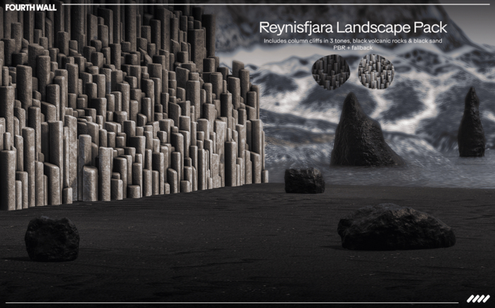 [FOURTH WALL] Reynisfjara Landscape Pack