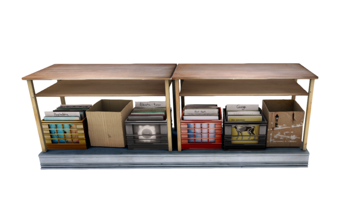 ionic - Alternative vinyl table