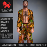 Halloween Robe and Shorts Outfit & HUD - 6 Designs