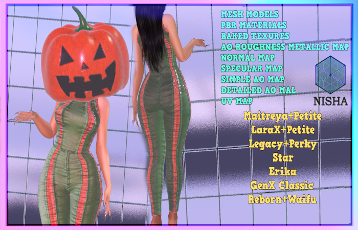 FULL PERM Pumpkin costume DEMO