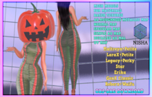 FULL PERM Pumpkin costume full perm mesh Download