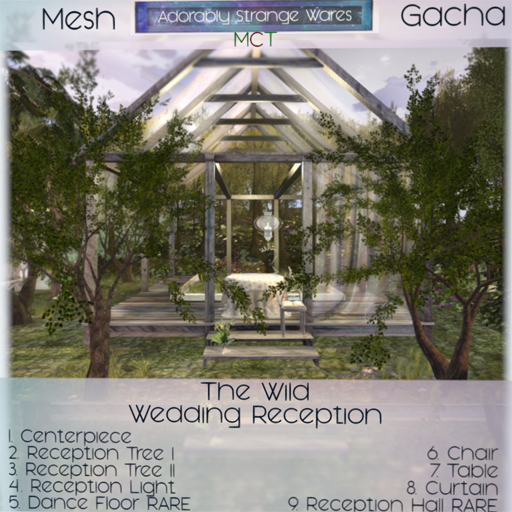 ~ASW~ The Wild Wedding Reception Hall RARE