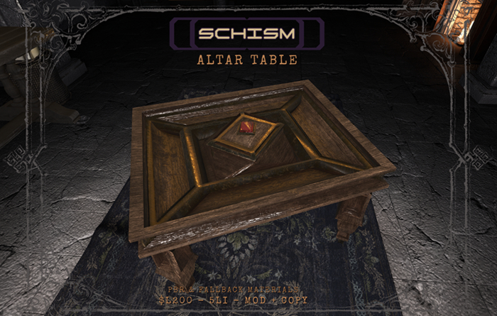 [Schism] Altar Table