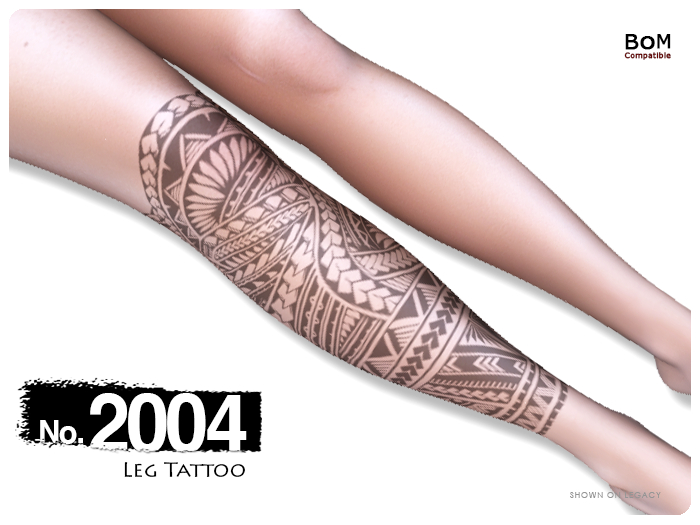 (Leg Tattoo) No.2004