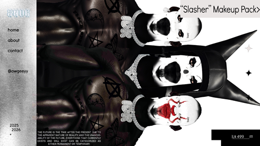 XNDR -  "SLASHER" MAKEUP PACK
