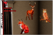Oh Deer: Autumn Light: Autumn Stained Glass
