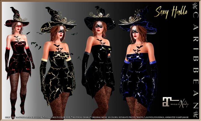 [CARIBBEAN] SEXY HALLO DRESS MAITREYA LARA X