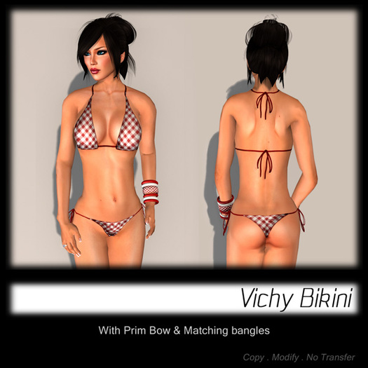 - MPP - Bikini - Vichy - Red