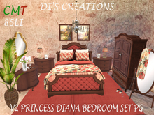 V2 PRINCESS DIANA BEDROOM SET PG