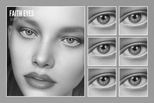 ZORA BEAUTY - FAITH EYES - DEMO (Lelutka Evox, Mesh, BOM)