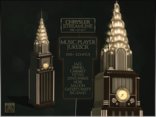 Architect. Chrysler Streamline Art Deco Radio