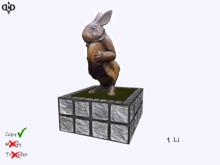 WonderTales:. White Rabbit Figurine
