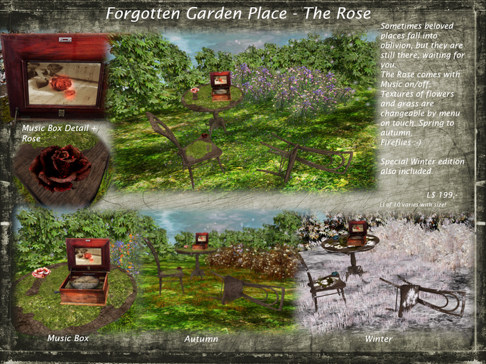 Grey's  Forgotten garden - The Rose 