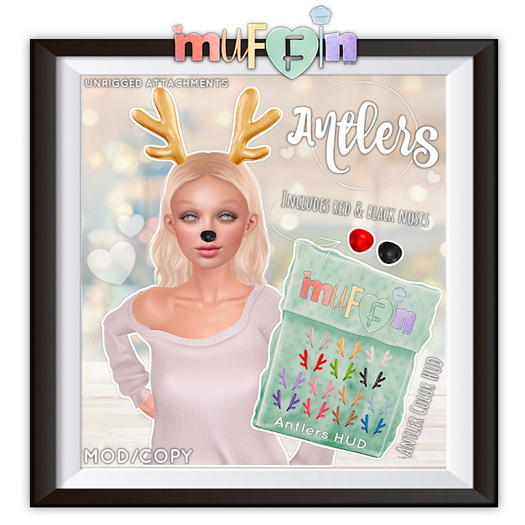 .muffin. Antlers (ADD)