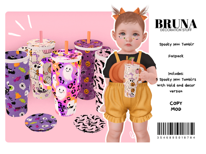 BRUNA - Spooky Mini Tumblr - Fatpack 