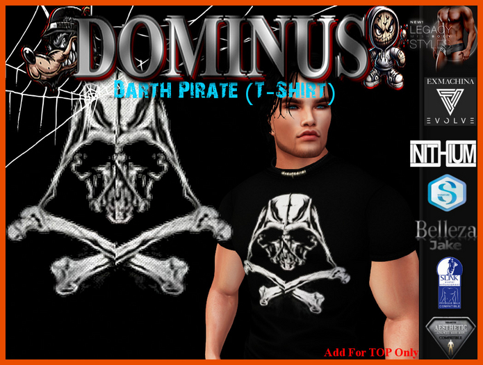 ~DOMINUS~Darth Pirate (T-Shirt)  (ADD)