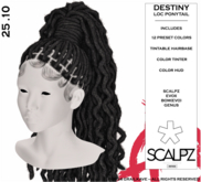 [GK] DESTINY LOC PONY TAIL [ADD ME] 2.0