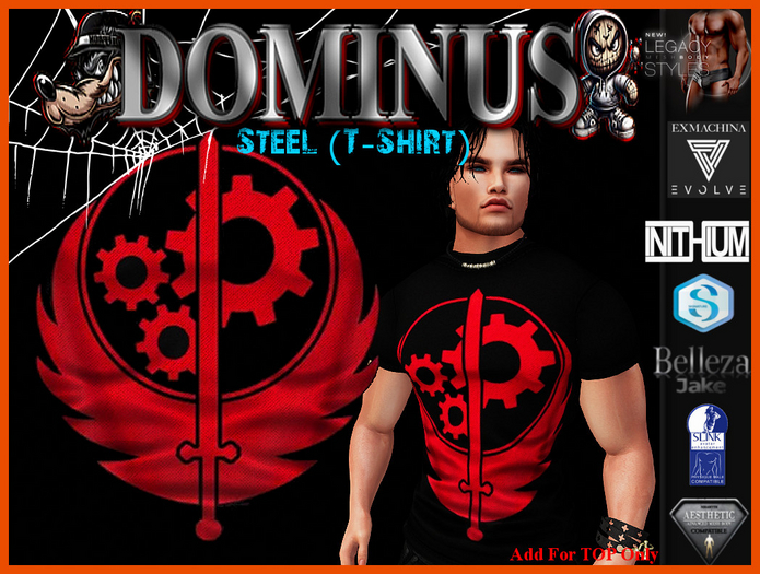 ~DOMINUS~Steel (T-Shirt)   (ADD)