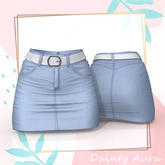 Denim Skirt Reborn