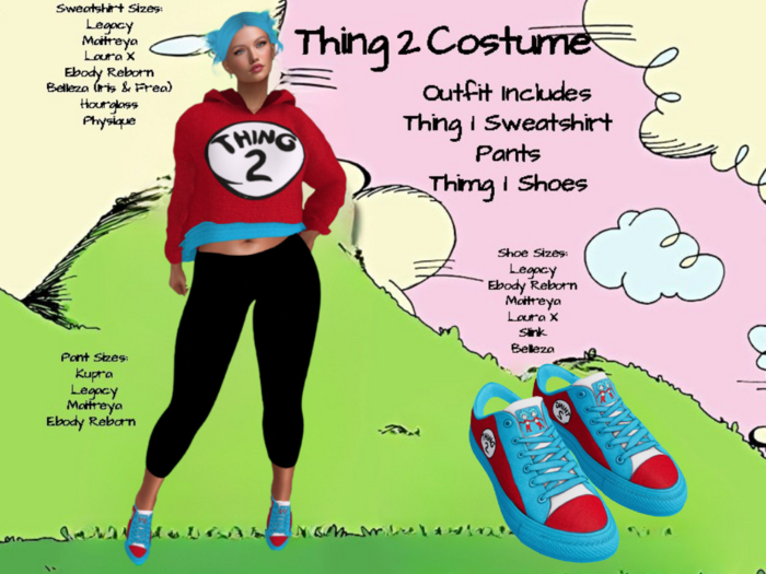 AC Ladies Thing 2 Costume