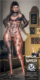 [SCALETTA] Magik Witch Tattoo