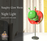 Glow Worm and Apple Night Light
