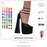 [D&S] Velvet Vortex Pumps