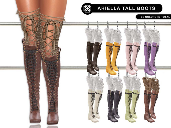 Addams // Ariella Tall Boots // FATPACK
