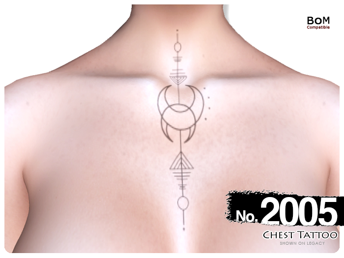 (Chest Tattoo) No.2005