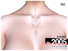 (Chest Tattoo) No.2005 Light