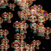  Catrina Couple  Confetti Tosser Thrower