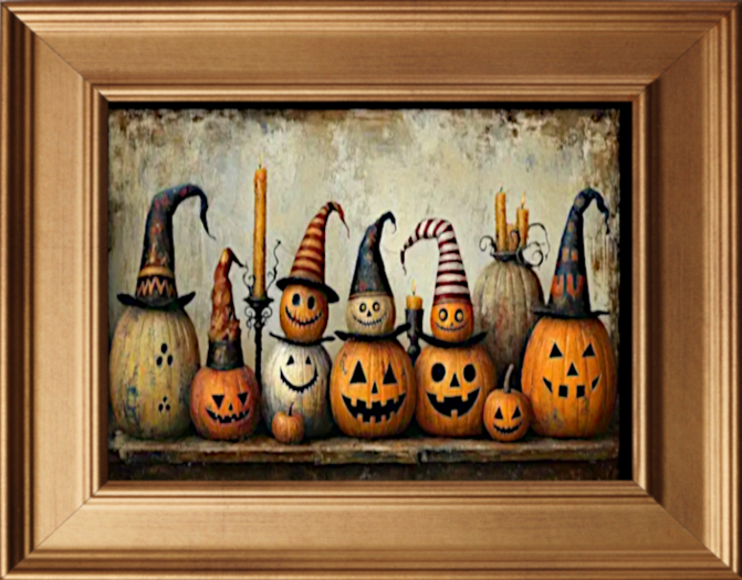 Tams - Wall Decor - Pumpkin Row