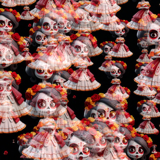   Catrina  Confetti Tosser Thrower