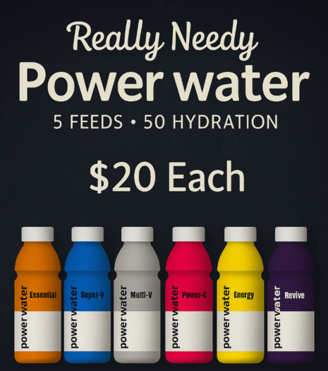 Really Needy Power Water - super-v
