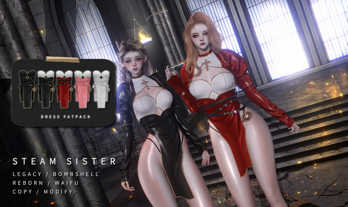 [Arltos]Steam Sister DRESS FATPACK