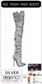 Baiastice_Igo thigh high boots-Silver