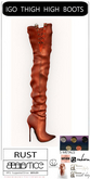 Baiastice_Igo thigh high boots-Rust